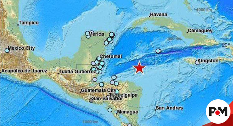 Tiembla en Yucatán; Sismo de 7.8 en Honduras tiene réplica en toda la Península