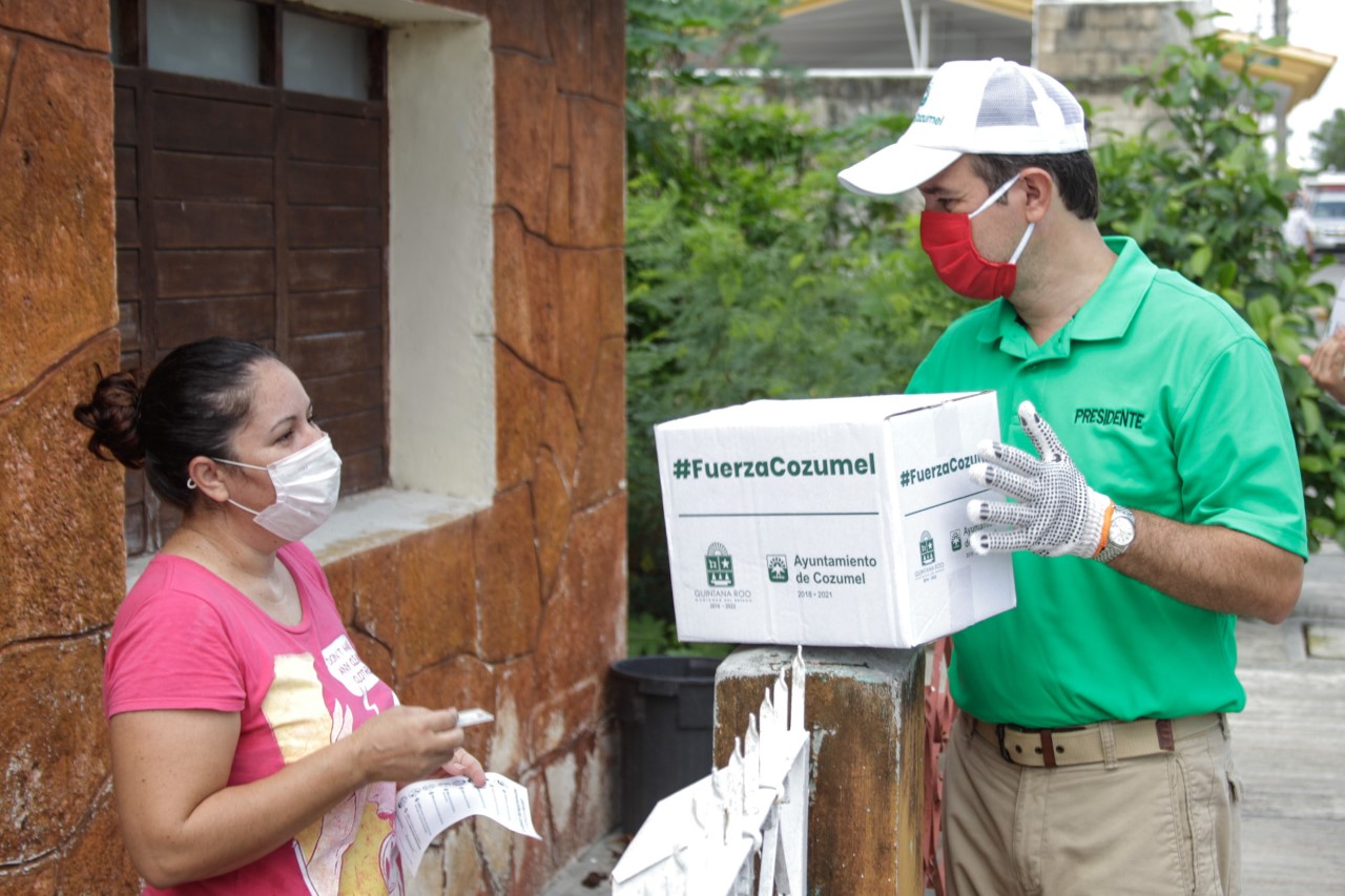 Inicia La Entrega De Mil Despensas Punto Medio