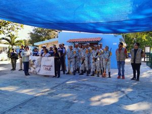 Guardia Nacional participó en actividades de recuperación de espacios públicos en las “Jornadas por la Paz”