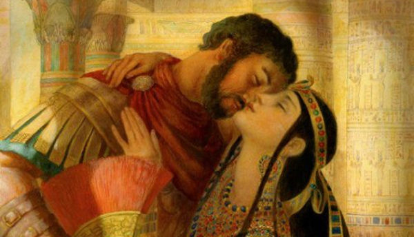 pintura de marcos antonio y cleopatra