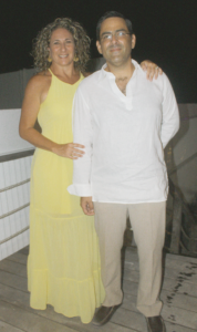 Paola Martínez y Miguel Ángel Domínguez