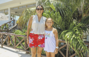 Cecilia Zozaya con Fernanda Vázquez