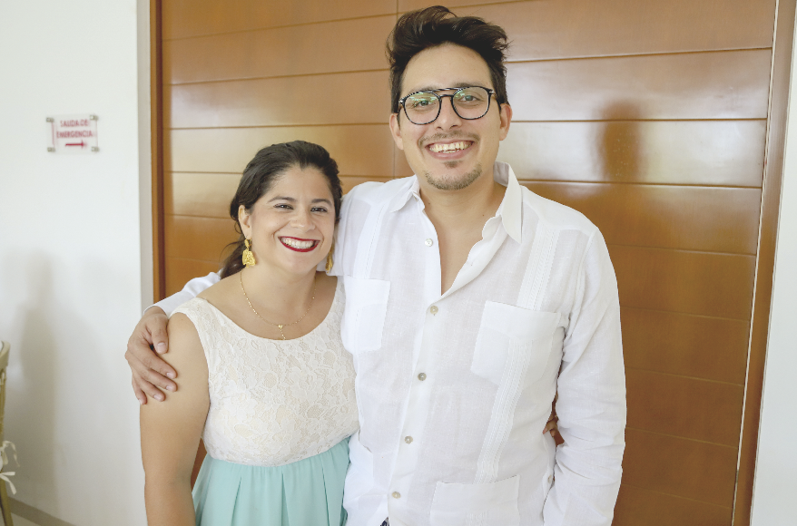 Malena Molina y Carlos Castro