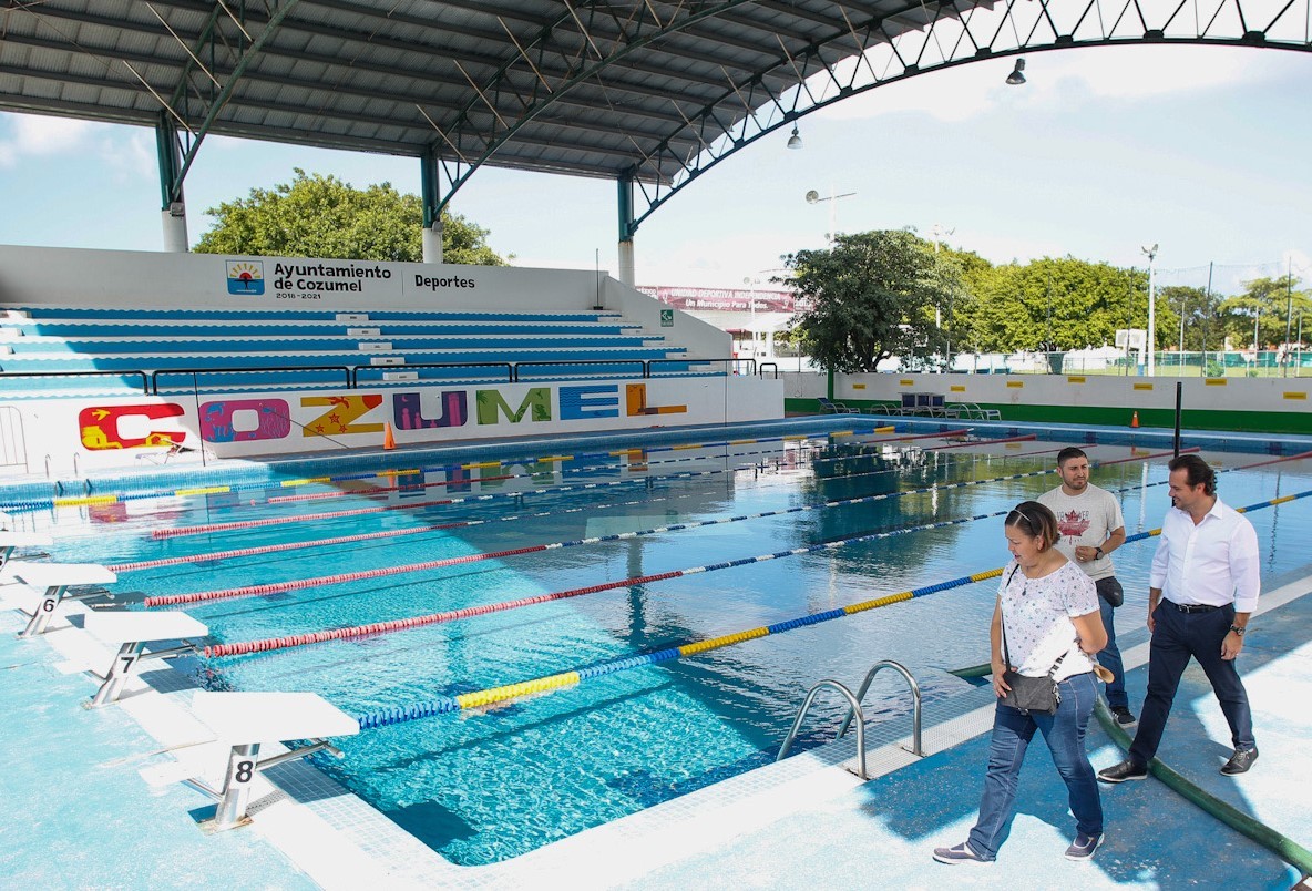 Rehabilitan Alberca Y Unidad Deportiva – Punto Medio