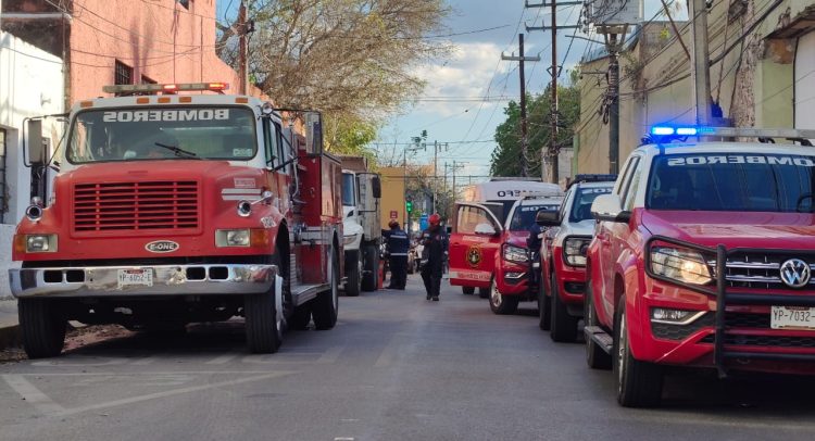 Derrumbe en el centro de Mérida, se registra un fallecido 